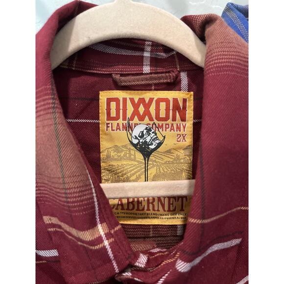 Dixxon cabernet flannel - NWOT and gorg colors! - Picture 3 of 9